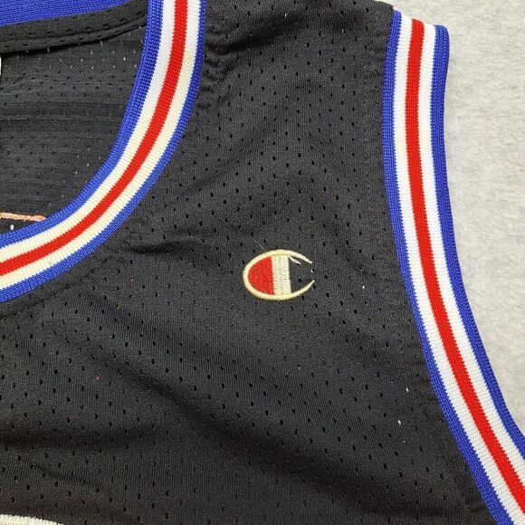 Vintage Champion Men's Basketball Jersey XL Blue Tune Squad Bugs Bunny #1 - Picture 4 of 10